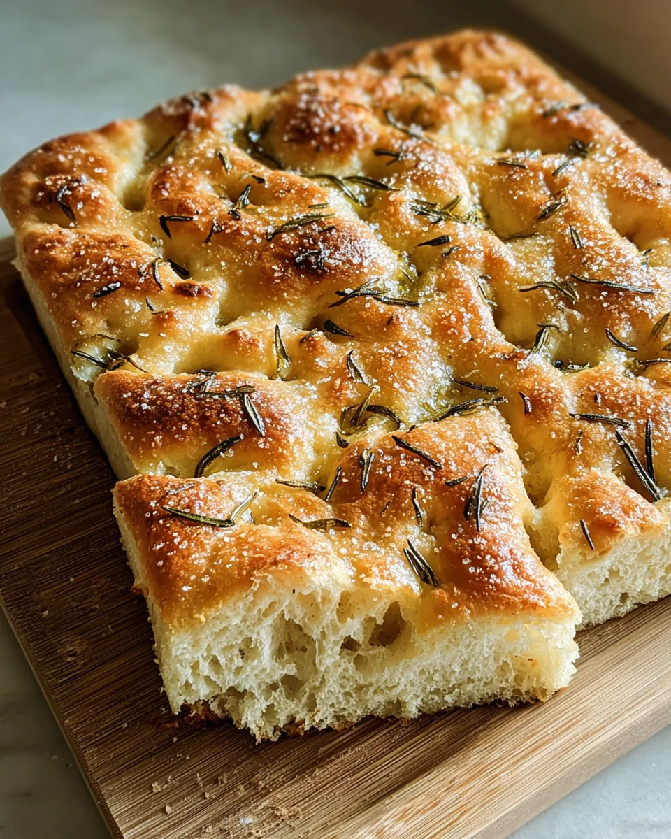 Easy Homemade Focaccia Bread 19 Easy