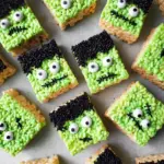 Frankenstein Halloween Rice Krispie Treats 20 Frankenstein Halloween Rice Krispie Treats