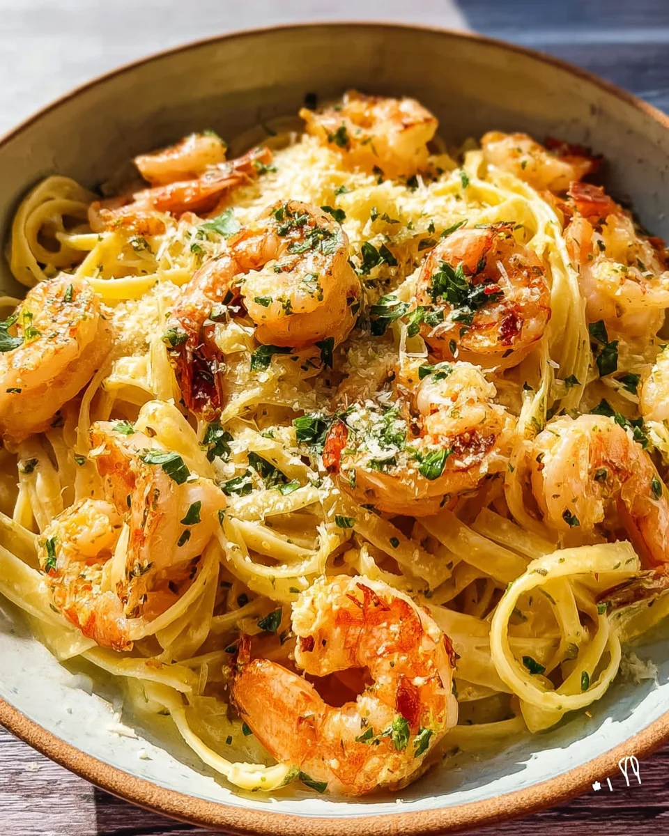 Garlic Butter Shrimp Pasta 21 Garlic