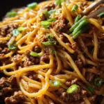 Ground Beef Mongolian Noodles 22 Ground Beef Mongolian Noodles