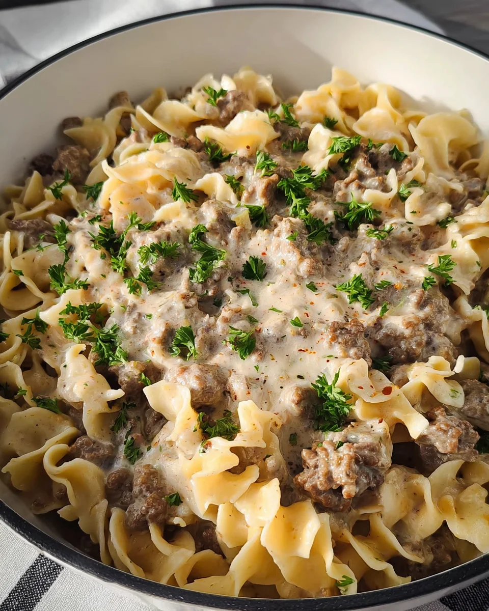 Ground Beef Stroganoff 22 Ground
