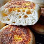 Homemade Sourdough English Muffins