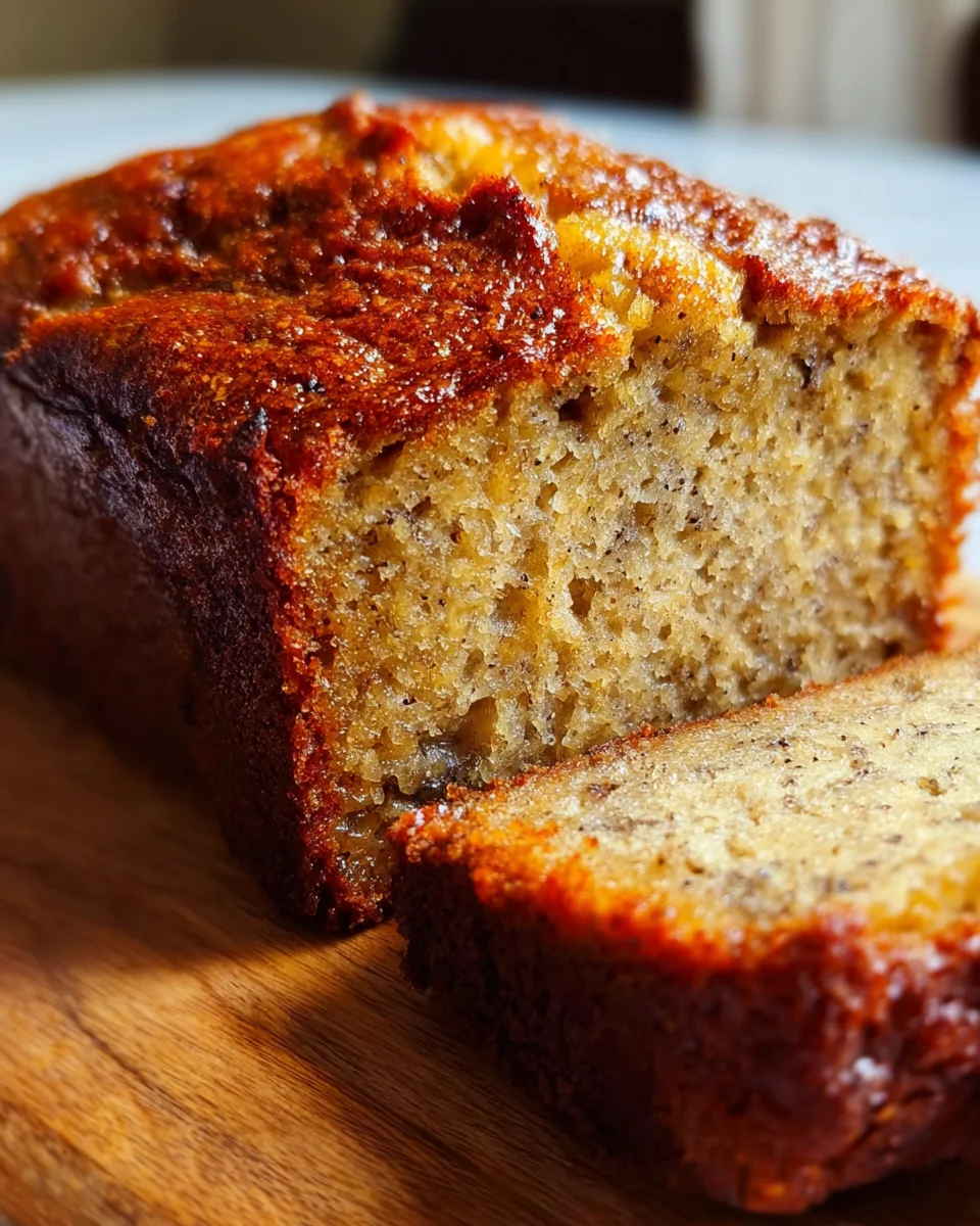 Old Fashioned Banana Bread