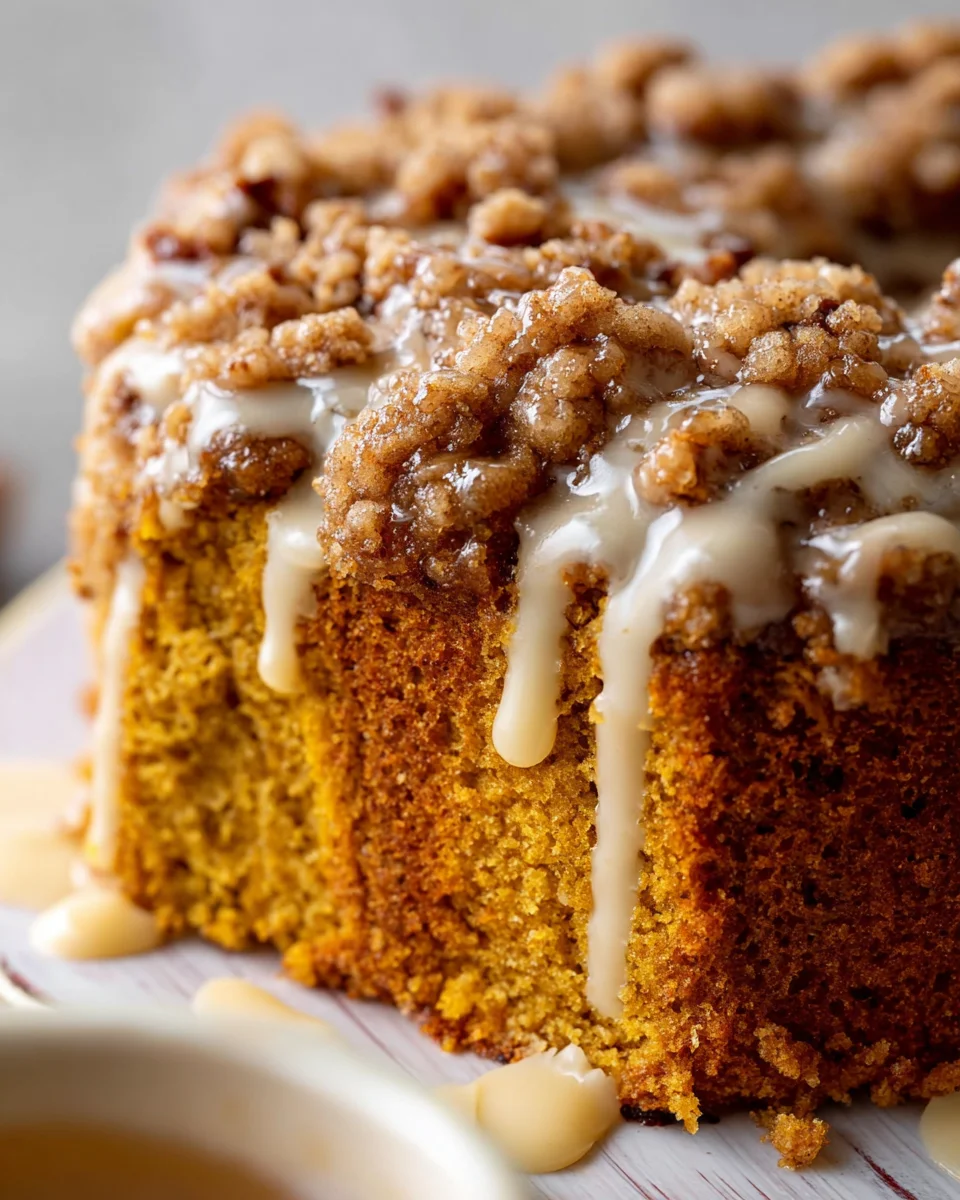 Pumpkin Coffee Cake Recipe