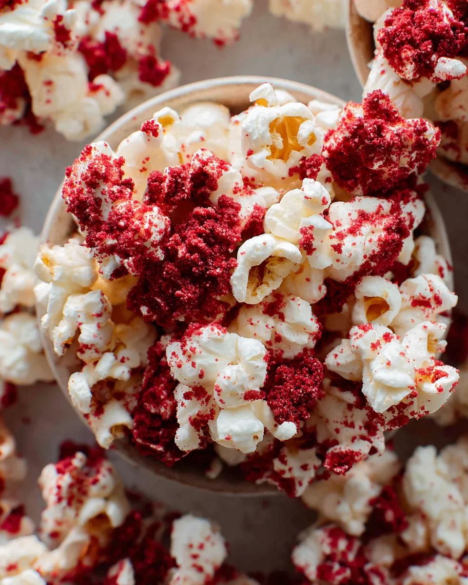 Red Velvet Popcorn