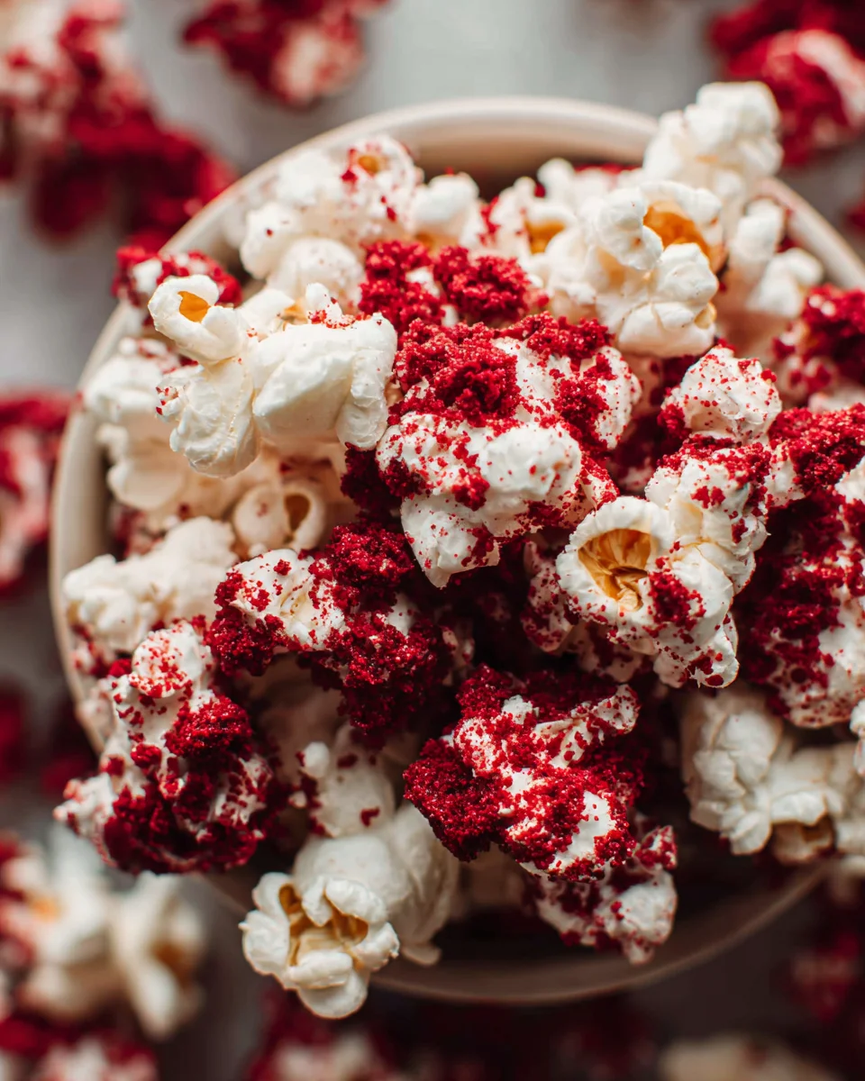Red Velvet Popcorn 16 Red