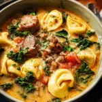 Sausage Tortellini Soup
