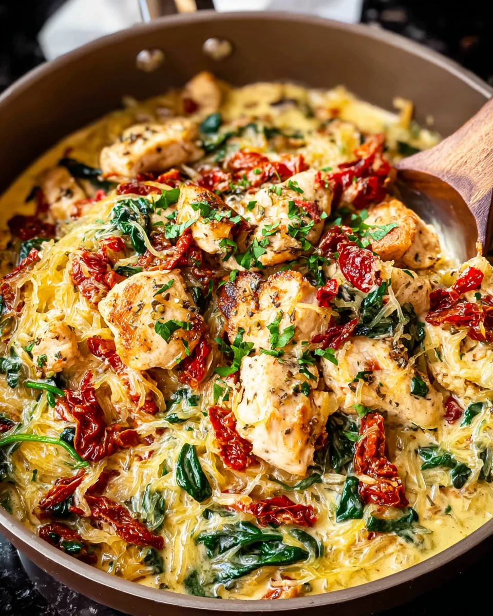 Tuscan Chicken and Spaghetti Squash 28 Tuscan