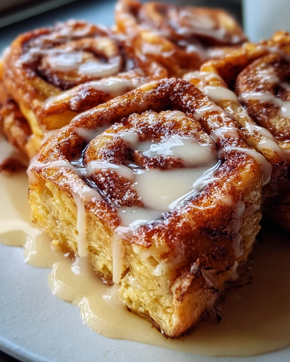 Cinnamon Roll French Toast