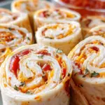 Easy Fiesta Roll Ups (Mexican Pinwheels)