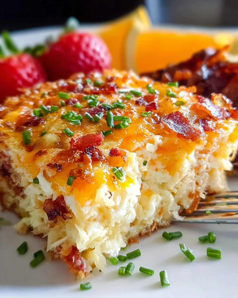 Easy Hash Brown Breakfast Casserole