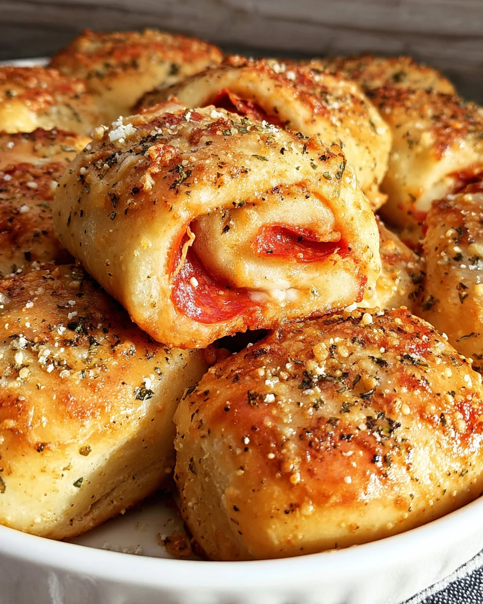 Stuffed Pizza Rolls