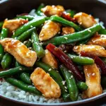 Chicken and Green Bean Stir-Fry